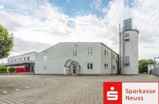 Gewerbeimmobilie kaufen in 41363 Jüchen, Große Industriehallen in lukrativem Gewerbegebiet