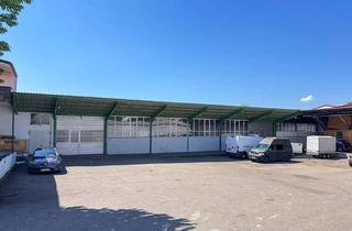 Gewerbeimmobilie mieten in Am Heilbrunnen 87, 72766 Reutlingen, Kaltlagerhalle * 2 Sektionaltore * überdachte Andienung