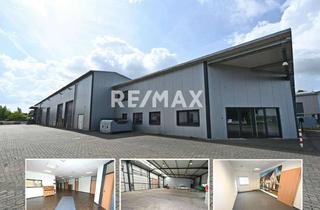 Gewerbeimmobilie mieten in 47546 Kalkar, Vielseitige Industriehalle mit Freifläche in Kalkar – Ideal für Produktion und Lagerung am Niederrhe
