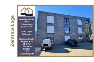 Gewerbeimmobilie kaufen in Stedinger Straße 58, 26135 Osternburg, Barrierearmes Büro, vermietet, sehr zentral mit Stellplatz in Oldenburg/Osternburg