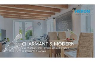 Wohnung kaufen in 88079 Kressbronn, CHARMANT & MODERN - 2-Zi.-Wohnung mit Terrasse am Seglerhafen in Kressbronn-Gohren