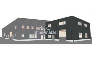 Büro zu mieten in 97241 Bergtheim, Neubau Lagerhalle mit Fußbodenheizung, 40t-LKW-Zufahrt & Teilbarkeit - Bergtheim bei Würzburg