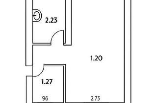 Wohnung mieten in Berliner Str. 66, 14641 Nauen, Helle 1-Zimmer-Altbauwohnung mit Gemeinschaftsgarten