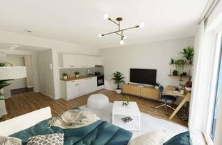 Wohnung mieten in 17489 Fettenvorstadt, EINZIEHEN & WOHLFÜHLEN - 1-Zimmer-Apartment mit EBK & Terrasse - TG als Option - KfW 40 Plus.