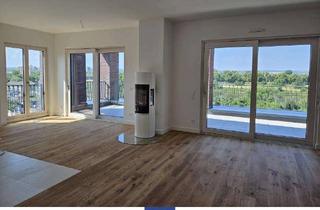 Wohnung mieten in 01097 Leipziger Vorstadt, Exklusiver Dachtraum mit großer Terrasse, Kamin, Sauna und zwei Bädern!