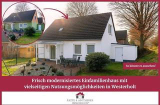 Einfamilienhaus kaufen in 26556 Westerholt, Frisch modernisiertes Einfamilienhaus mit vielseitigen Nutzungsmöglichkeiten in Westerholt