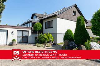 Einfamilienhaus kaufen in 74629 Pfedelbach, PROVISIONSFREI: Flexibles Wohnkonzept, Einfamilienhaus mit attraktiver Büro-/ Einliegerwohnung