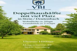 Doppelhaushälfte kaufen in 90547 Stein, Großzügige Doppelhaushälfte mit Wellnessbereich