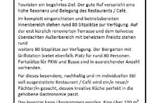 Gastronomiebetrieb mieten in 58809 Neuenrade, Top Gastronomie in Toplage zu verpachten