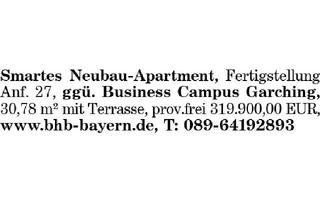 Wohnung kaufen in 85748 Garching, Smartes Neubau-Apartment
