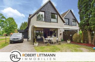 Doppelhaushälfte kaufen in 27711 Osterholz-Scharmbeck, Zuhause ankommen – Stilvolle Doppelhaushälfte mit Gartenparadies in Scharmbeckstotel