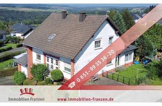 Einfamilienhaus kaufen in 54426 Malborn, Malborn - Malborn: Freistehendes Einfamilienhaus in idyllischer Umgebung mit gepflegtem Garten und zwei Garagen!