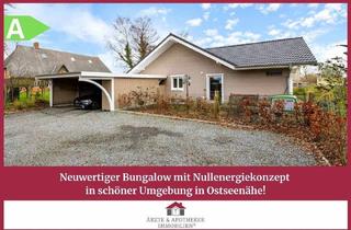 Haus kaufen in 23738 Riepsdorf, Riepsdorf - Neuwertiger Bungalow mit Nullenergiekonzept in schöner Umgebung in Ostseenähe