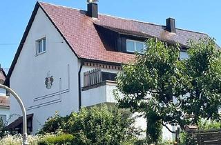 Haus kaufen in 70327 Stuttgart, Stuttgart - Großzügiges 1-2-Fhs. mit 2 großen Garagen und schönem Garten in guter Lage von Stuttgart-Luginsland