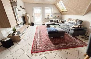 Wohnung kaufen in 78576 Emmingen-Liptingen, Emmingen-Liptingen - Maisonette: Arbeiten und Wohnen elegant getrennt ! Grosse 3,5 Zi.Wohnung mit EBK, Einbaumöbeln, Balkon, Garage