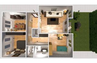 Wohnung kaufen in Langer Weg 60, 65760 Eschborn, 3-Zimmer-Wohnung mit Terrasse, Garten & Stellplatz – Sanierungsobjekt zum Festpreis!