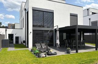Villa kaufen in 32049 Herford, elegante Stadtvilla (Baujahr 2021) mit großer Garage und Einliegerwohnung in ruhiger Lage – Herford
