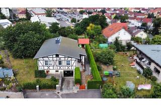 Haus kaufen in 04774 Dahlen, Luxusbungalow mit Garage, voll unterkellert, mit idyllischem Garten in Sackgassenendlage in Dahlen