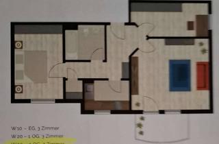 Wohnung mieten in Karl-Philipp-Weg, 69181 Leimen, WG für 2650 € - 68 m² - 3.5 Zi.