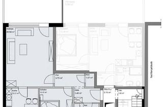Wohnung mieten in Am Hellweg, 33014 Bad Driburg, 2 Zimmer Whg. 70 m2 mit Balkon (5m2) und Dachterrasse (35m2)