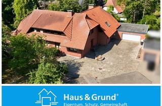 Haus kaufen in Schröers Kamp, 32369 Rahden, Repräsentative Immobilie mit Gewerbe und Wohneinheit in bester Lage von Rahden