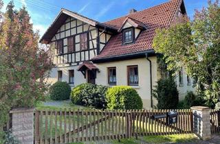 Haus kaufen in Am Kirchberg, 96126 Maroldsweisach, Gepflegtes Fachwerkhaus mit 5 Zimmern in Maroldsweisach OT Eckartshausen