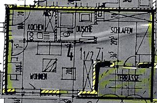 Wohnung kaufen in Bismarckstraße 26, 85356 Freising, Geschmackvolle 1,5-Raum-EG-Wohnung mit Terrasse und Einbauküche in Freising