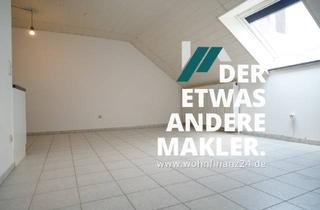 Wohnung mieten in 55270 Ober-Olm, Wohlfühlen unterm Dach: Stylishe 1-Zimmer-Wohnung mit Gartenmitnutzung