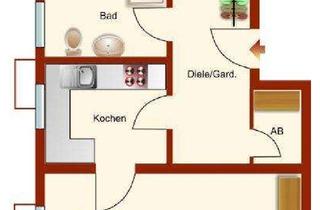Wohnung mieten in Spessartstrasse 11, 63843 Niedernberg, Exklusive, gepflegte 2-Raum-EG-Wohnung mit geh. Innenausstattung mit Balkon und EBK in Niedernberg