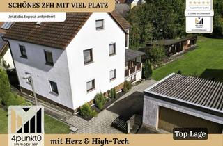 Haus kaufen in 91602 Dürrwangen, Viel Platz mit Fördermöglichkeit: ZFH in Sackgassenlage mit 1.426 m² Grundstück