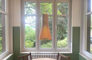 Wohnung mieten in 07745 Jena, Drei-Zimmer-Wohnung mit Wintergarten auf großem Gartengrundstück auf Friedensberg