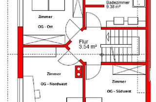 Wohnung mieten in 71579 Spiegelberg, Ansprechende und gepflegte 5-Raum-Wohnung mit geh. Innenausstattung mit Balkon und EBK
