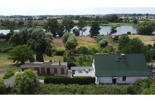 Haus mieten in Dahlen, 39539 Havelberg, Haus am Wasser zu vermieten Havel EFH Garten freistehend Angeln