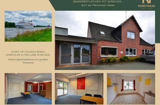 Büro zu mieten in 24768 Rendsburg, Start-Up? Studio? Büro? Startklar in Top-Lage in RD-Süd: Kleine Gewerbefläche mit großem Potenzial
