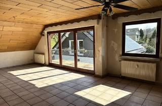Wohnung mieten in 51688 Wipperfürth, Dachgeschoß mit herrlichem Blick ins Bergisch Land mit Balkon