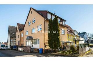 Haus kaufen in 72401 Haigerloch, Haigerloch - Hart - Geräumiges 1-2-FH mit Gewerbe, Garten, Terrasse, Garage, Nebengebäude & Gestaltungsmöglichkeiten