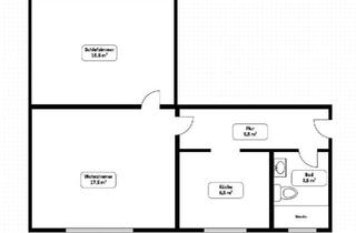 Wohnung kaufen in 09627 Bobritzsch-Hilbersdorf, Bobritzsch-Hilbersdorf - 2 Zimmer Eigentumswohnung