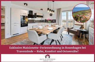 Wohnung kaufen in 23942 Dassow, Dassow - Exklusive Maisionette-Ferienwohnung in Rosenhagen bei Travemünde - Ruhe, Komfort und Ostseenähe!