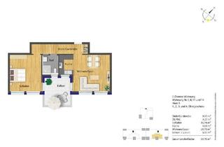 Wohnung kaufen in 97421 Schweinfurt, Schweinfurt - Moderne, helle 2-Zimmerwohnung (Baujahr 2020) in SW-Innenstadt