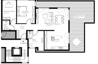 Penthouse kaufen in 56235 Ransbach-Baumbach, Ransbach-Baumbach - Penthousewohnung mit großer Dachterrasse