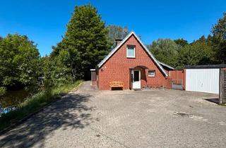 Einfamilienhaus kaufen in 21775 Ihlienworth, Ihlienworth - Charmantes Haus am Fluss mit eigenem Anleger - idyllisches Leben