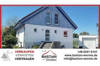 Haus kaufen in 67596 Frettenheim, Frettenheim - Komm an meine grüne Seite: EFH in Feldrandlage - idyllischer Garten - Gge. - Stellpl. - Frettenheim!