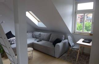 Wohnung mieten in Löbstedter Straße, 07749 Nord, Gemütliche Dachgeschosswohnung, zentrumsnah, 3 min zur Saale