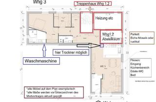 Wohnung mieten in 55270 Zornheim, Gehobene, ebenerdige, behindertengerechte 3-Zimmer Wohnung in Zornheim Erstbezug nach energetischer
