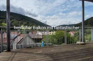 Wohnung mieten in Neckargasse, 69412 Eberbach, 4 Zi Wohnung mit grossem Balkon, herrlicher Aussicht u. Neckarblick. Wohnen wo andere Urlaub machen.