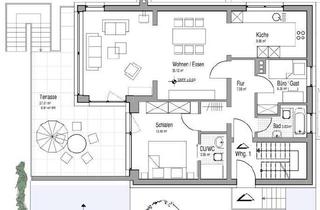 Wohnung mieten in Weberstr. 2a, 53804 Much, Lichtdurchflutete, sanierte 88m2 plus 35m2 Einlieger, Balkon, Garten