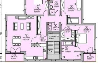 Wohnung mieten in 76547 Sinzheim, 4.5-Zimmer-Wohnung mit gehobener Innenausstattung in Sinzheim