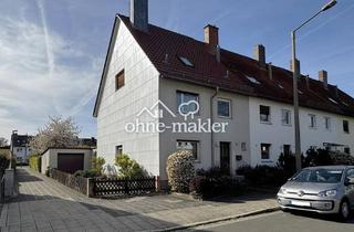 Haus kaufen in 90451 Nürnberg, Reiheneckhaus mit großem Garten und Garage in ruhiger und bester Lage Nürnberg Eibach / Röthenbach