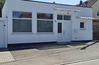 Büro zu mieten in Herrgottsberg, 86391 Stadtbergen, Frisch renovierte Gewerbefläche mit großen Schaufenstern – ideal für Laden, Büro oder Praxis