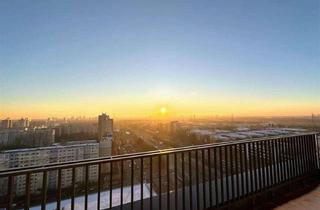 Penthouse kaufen in 12687 Marzahn, PENTHOUSE GANZ OBEN | Süd-Dachterrasse | FREI ab Okt 2025 | Stellplatz | Käufer-Prov.frei | KFW55